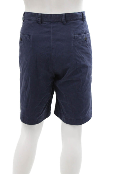 Brooks Brothers Men Chino Shorts Dark Blue Size 42