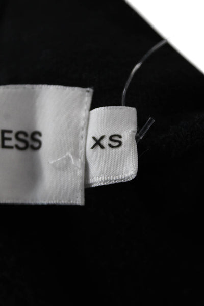 Talentless Unisex Pullover Hoodie Black 100% Cotton Size XS