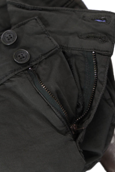 Sanctuary Women Cropped Cargo Pants Army Green Size 26