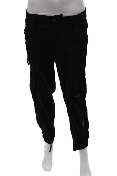 Marrakech Unisex Black Cargo Jogger Pants Size 26