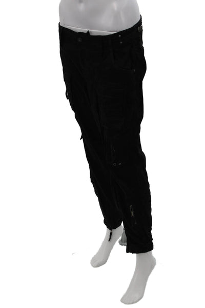 Marrakech Unisex Black Cargo Jogger Pants Size 26