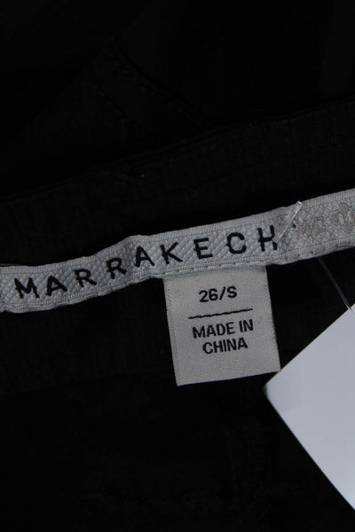 Marrakech Unisex Black Cargo Jogger Pants Size 26