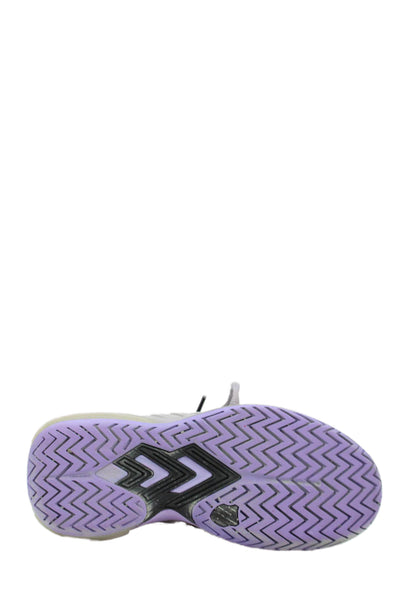 K Swiss Womens Round Toe Lace Up Low Top Sneakers Purple Size 6