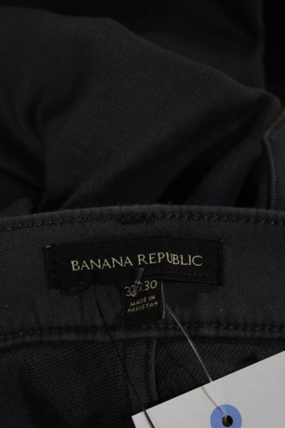 Banana Republic Mens Chino Pants Dark Gray Size L