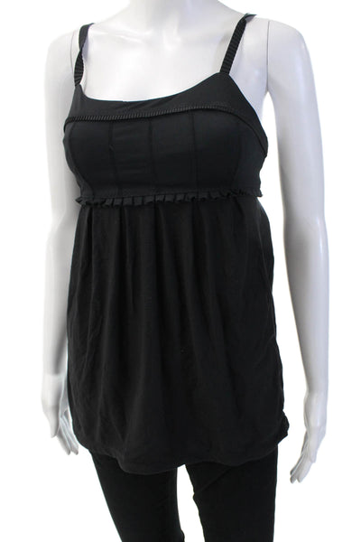Lululemon Womens Black Square Neck Camisole Size S