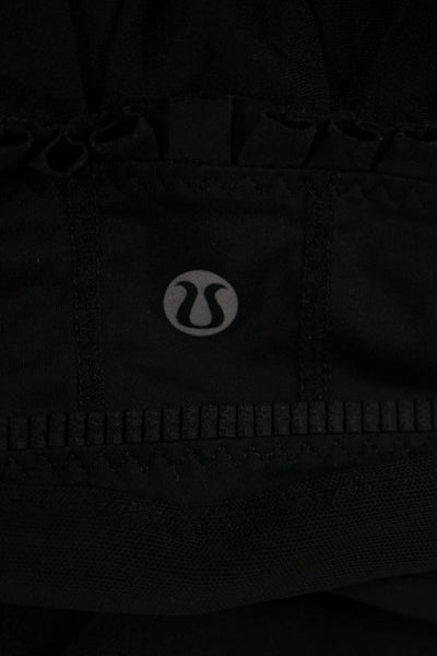 Lululemon Womens Black Square Neck Camisole Size S