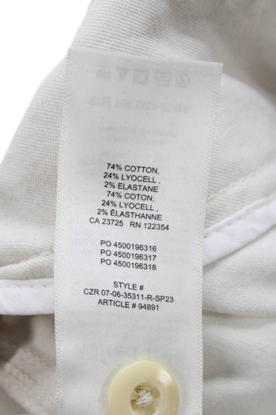 Wilfred Free Womens Cropped Cargo Pants Beige Size 00