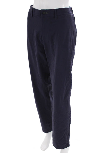 Public Rec Men Dark Blue Chino Pants 88% Nylon 12% Spandex Size 36