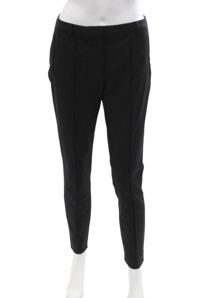 Jason Wu Women Ankle Dress Pants Black Virgin Wool Size 2