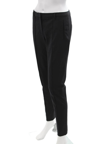 Jason Wu Women Ankle Dress Pants Black Virgin Wool Size 2