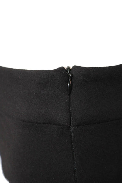 Kirna Zabete Women Cropped Dress Pants Black Hook & Eye Size S