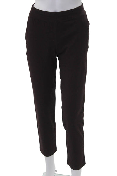 Eileen Fisher Womens Petite Ankle Cropped Pants Black Size 2XS
