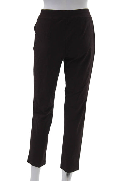 Eileen Fisher Womens Petite Ankle Cropped Pants Black Size 2XS