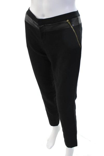 Club Monaco Women Cropped Ankle Black Pants Size 00