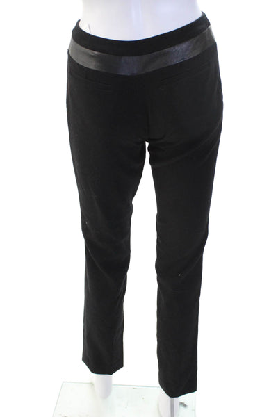 Club Monaco Women Cropped Ankle Black Pants Size 00