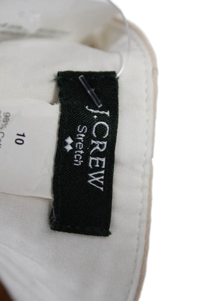 J Crew Unisex Beige Chino Shorts Size 10