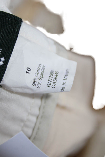 J Crew Unisex Beige Chino Shorts Size 10