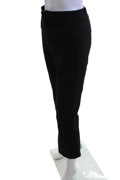 Zara Womens Ankle Cropped Black Pants Size S