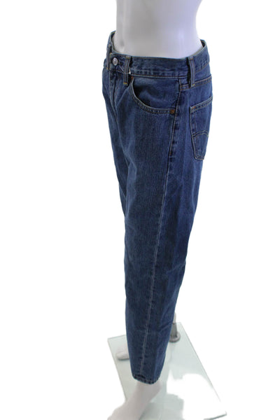 Levis Mens Dark Blue Straight Jeans Size 31