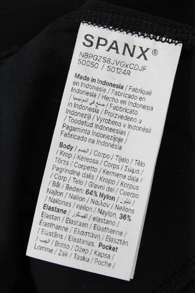 Spanx Womens Ankle Jeggings Black Size XS