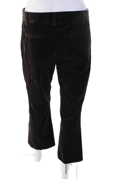 Frame Women Cropped Ankle Pants Black Size S