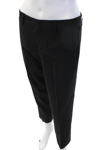 Vince Womens Cropped Ankle Dress Pants Black Size 6