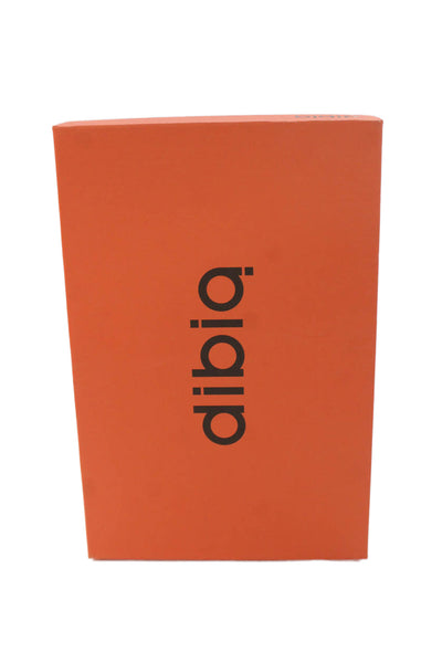 Dibia Womens Pointed Toe Slingback Colorblock Madeira Heels Pink Sz EUR 40