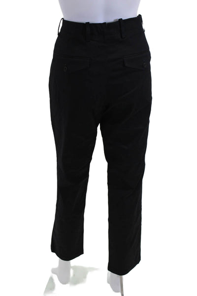 Massimo Dutti Men Ankle Cropped Dress Pants Black Size 30