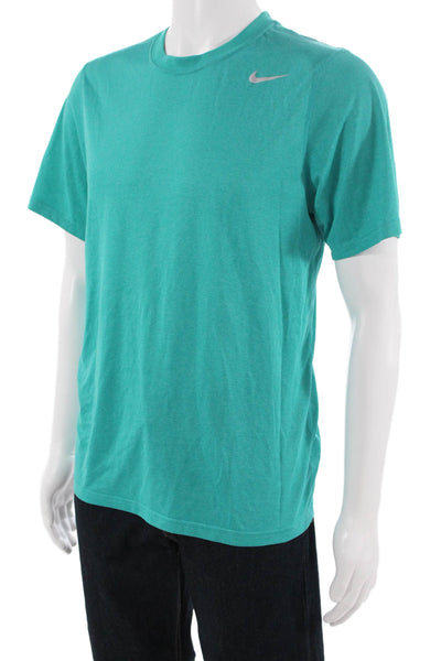 Nike Mens Green Sports T-Shirt Size M