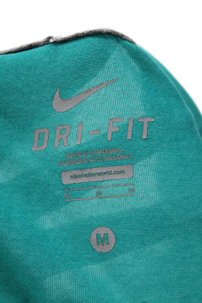 Nike Mens Green Sports T-Shirt Size M