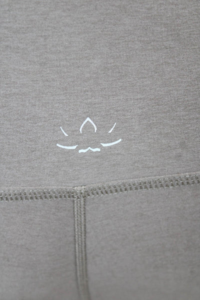 Beyond Yoga Women Ankle Leggings Beige Polyester Size XS