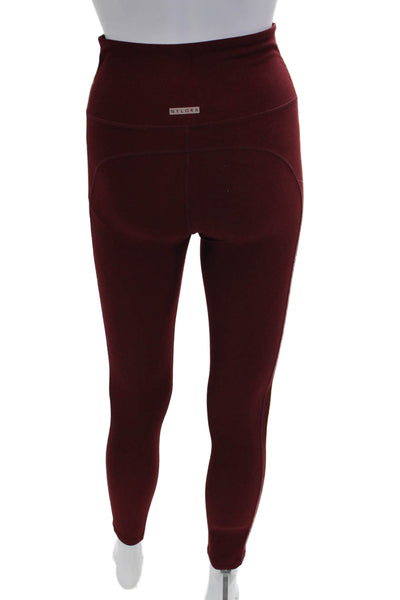 Nyl Ora x Bandier Women Red Ankle Jeggings Size XS