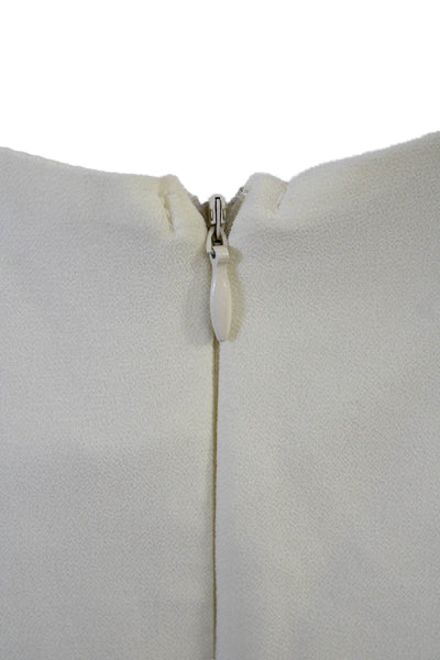 By The Way Women Beige Mini Slip Dress Square Neck Sleeveless Polyester Size S