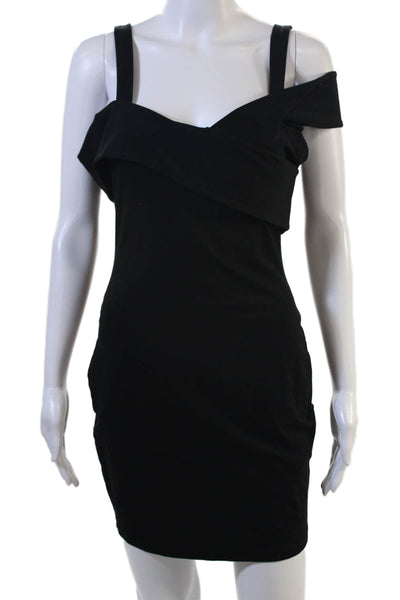 By The Way Womens Black Bodycon Mini Dress Size S
