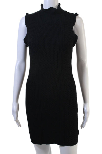 Endless Rose Women Sweater Bodycon Dress Black Size S