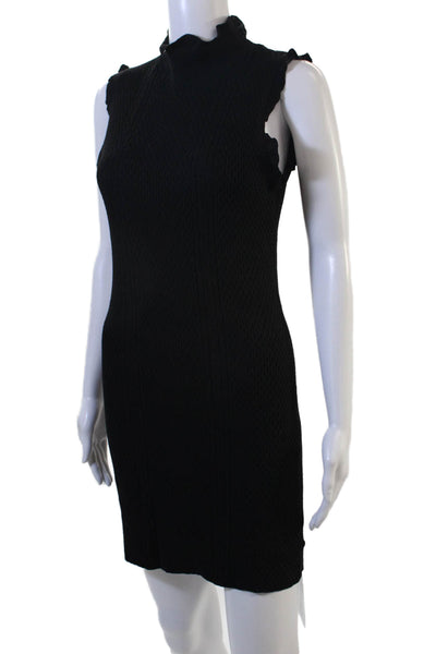 Endless Rose Women Sweater Bodycon Dress Black Size S