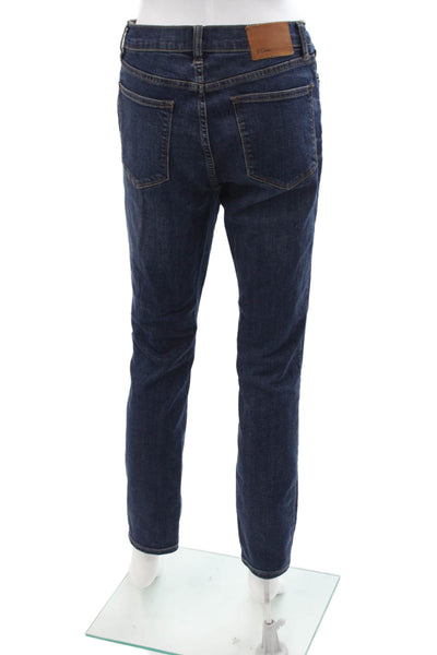 J Crew Women Dark Blue Skinny Ankle Jeans Size 28