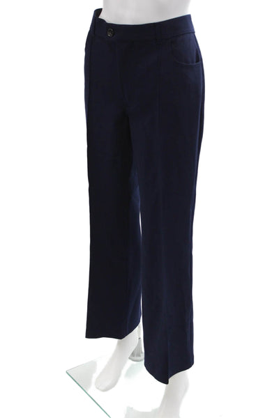 Zara Womens Dark Blue Dress Pants Size L