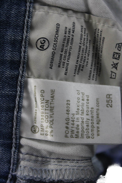 Adriano Goldschmied Women Skinny Ankle Jeans Blue Size 25