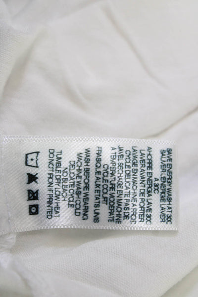 Soulcycle x Sundry Womens Basic Graphic Tank White Round Neck Sleeveless Size S