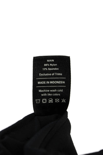 Public Rec Mens Cropped Jogger Pants Black Button Closure Size 36