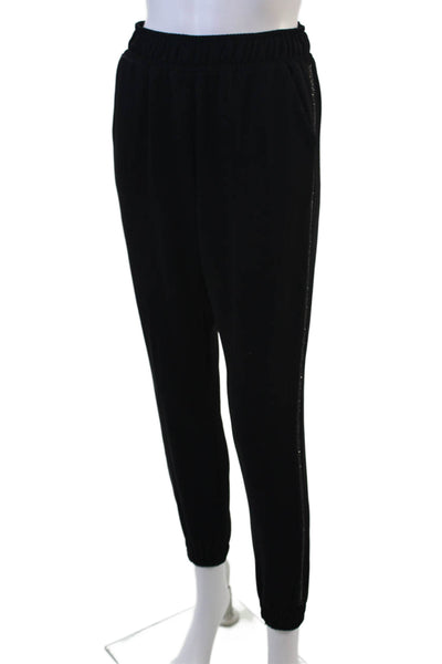 BB Dakota Womens Jogger Sweatpants Black Polyester Size XS