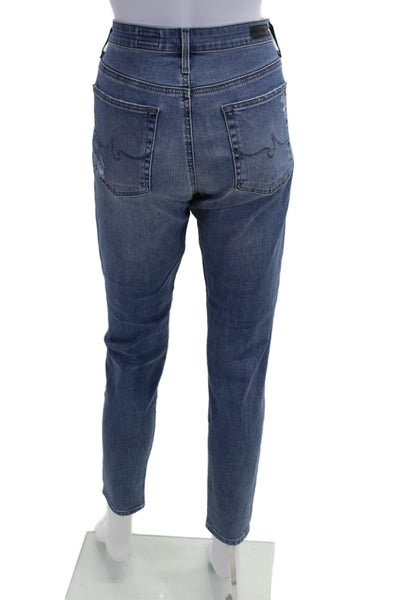 Adriano Goldschmied Womens Boyfriend Mom Blue Jeans Size 30