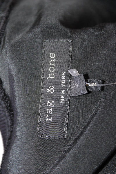 Rag & Bone Women Pullover Sweatshirt Black Crew Neck Long Sleeve Size S
