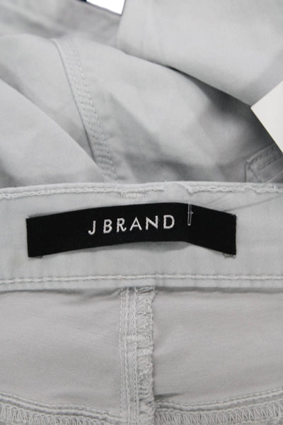 J Brand Womens Cropped Ankle Pants Gray Size 26