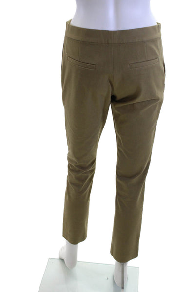 Joseph Womens Ankle Cropped Dress Pants Brown Size 35