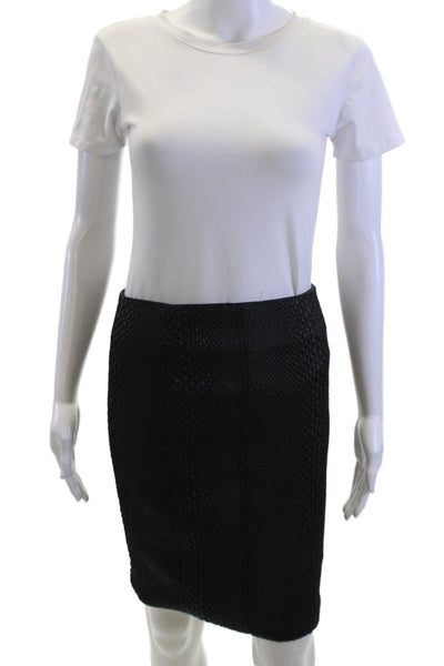 Yigal Azrouel Womens Straight Pencil Skirt Black Size 0