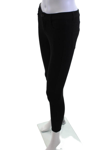 Paige Black Label Womens Ankle Jegging Pants Black Size 25
