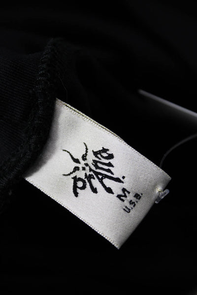 prAna Women Black Sweatpants Nylon Blend Size M