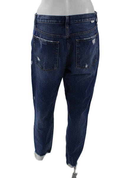 Boyish Womens Boyfriend Dark Blue Jeans Size 25